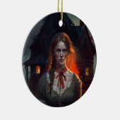 Haunting house keramisch ornament (Rechts)