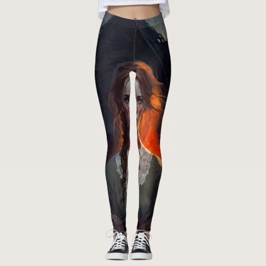 Haunting house leggings (Voorkant)