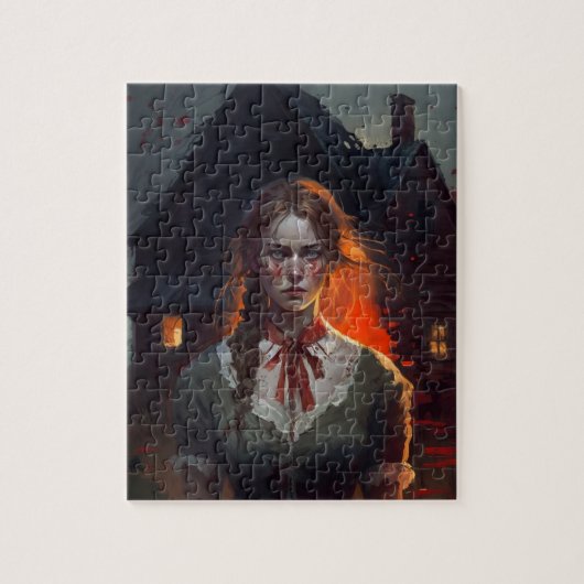 Haunting house legpuzzel (Verticaal)