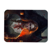 Haunting house magneet (Horizontaal)