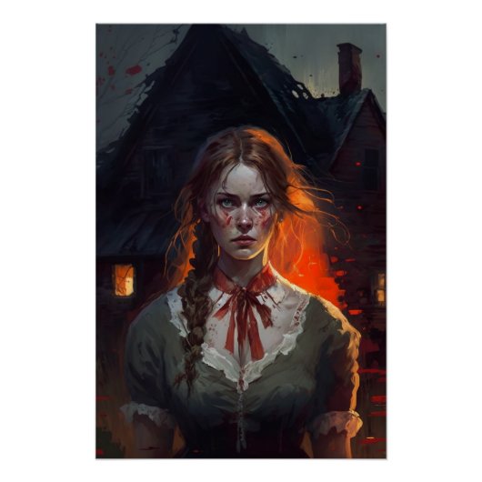 Haunting house perfect poster (Voorkant)