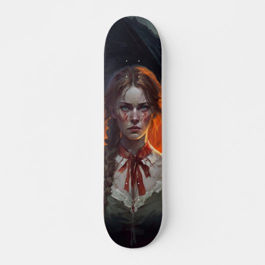 Haunting house persoonlijk skateboard (Voorkant)