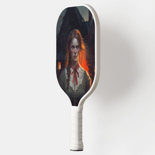 Haunting house pickleball paddle (Links)