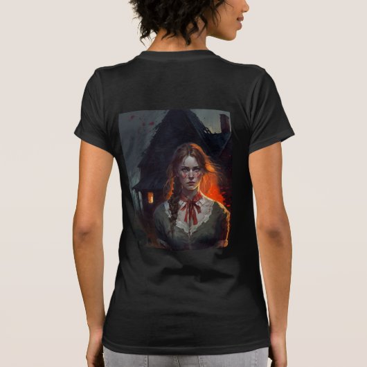 Haunting house t-shirt (Achterkant)