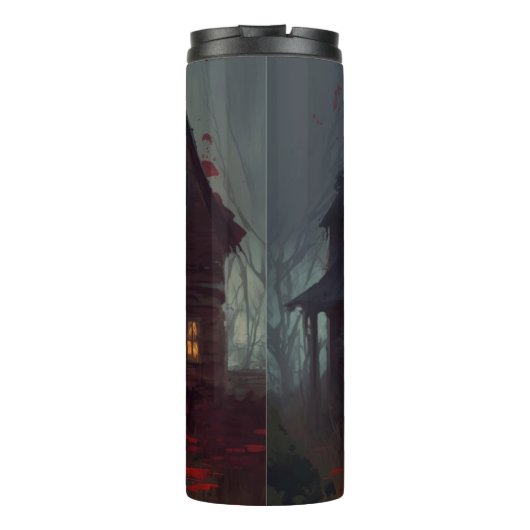 Haunting house thermosbeker (Achterkant)