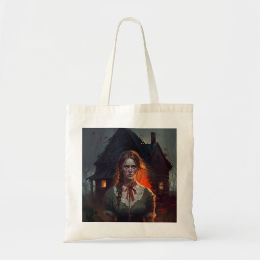 Haunting house tote bag (Voorkant)