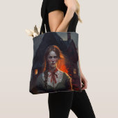 Haunting house tote bag (Dichtbij)