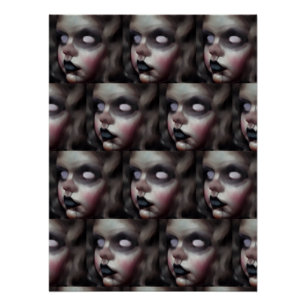 Haunting Matilda dark art poster originele kunst