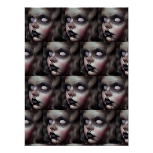 Haunting Matilda dark art poster originele kunst (Voorkant)