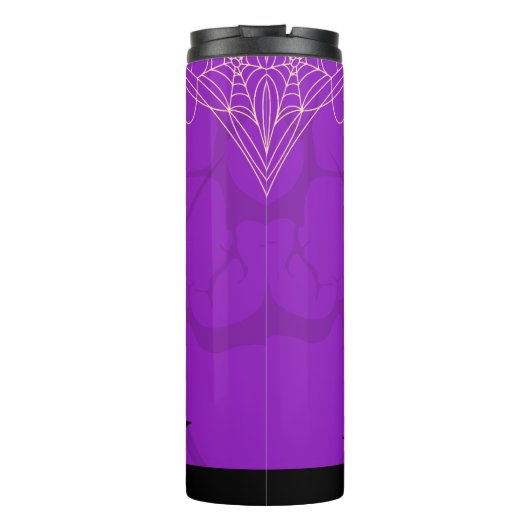 Haunting Pumpkin Halloween Thermosbeker (Achterkant)