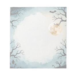 Haunting Stillness Printable Halloween Notitieblok