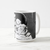 Haunting Vintage Sibling Portrait  Koffiemok (Voorkant rechts)