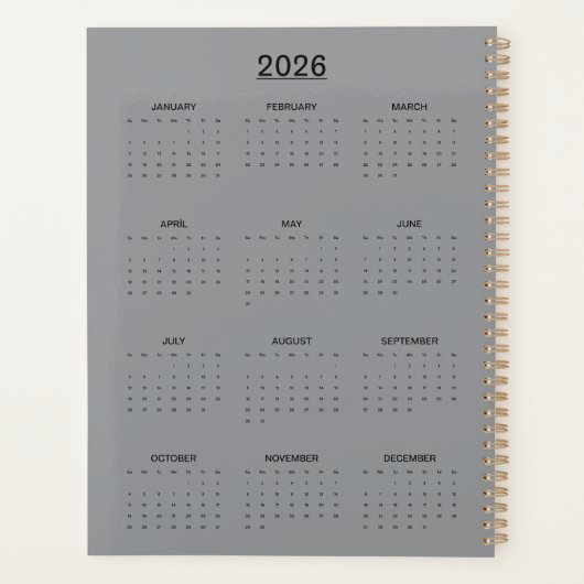 Haunting Vintage Sibling Portrait  Planner (Achterkant)