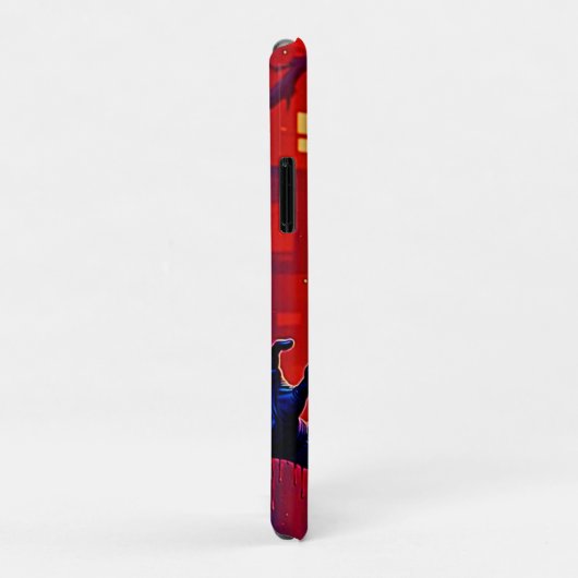 Haunting Zombie Demon In Het Stadsontwerp Case-Mate iPhone Case (Achterkant/rechts)