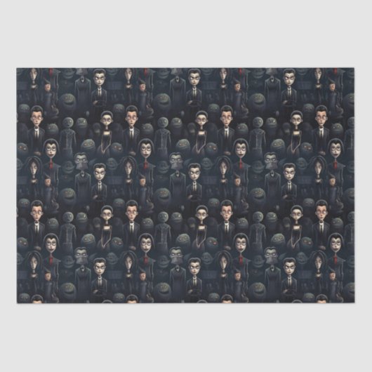 Hauntingly Cool Party Tissuepapier (Voorkant)