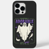 Hauntingly Schattige Grappige Halloween Ghost Geze Case-Mate iPhone Case (Achterkant)