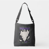 Hauntingly Schattige Grappige Halloween Ghost Geze Crossbody Tas (Voorkant)