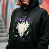 Hauntingly Schattige Grappige Halloween Ghost Geze Hoodie