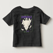 Hauntingly Schattige Grappige Halloween Ghost Geze Kinder Shirts (Voorkant)