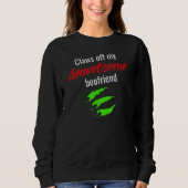 Hauntsome Boofriend Halloween Sweatshirt (Voorkant)