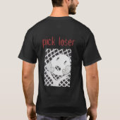 Haunty Face Mannen T-shirt (Achterkant)