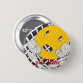 haunty knop ronde button 5,7 cm (Voorkant /achterkant)