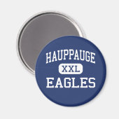 Hauppauge - Eagles - Hoog - Hauppauge New York Magneet (Voorkant / Achterkant)