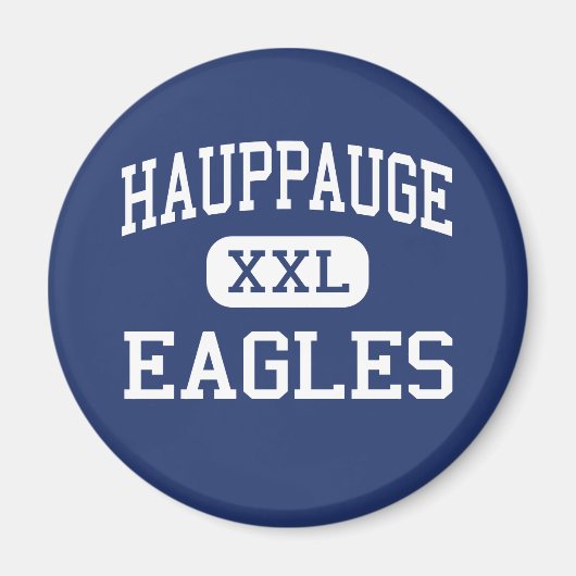 Hauppauge - Eagles - Hoog - Hauppauge New York Magneet (Voorkant)