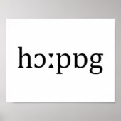 Hauppauge Long Island Phonetic Spelling Poster (Voorkant)