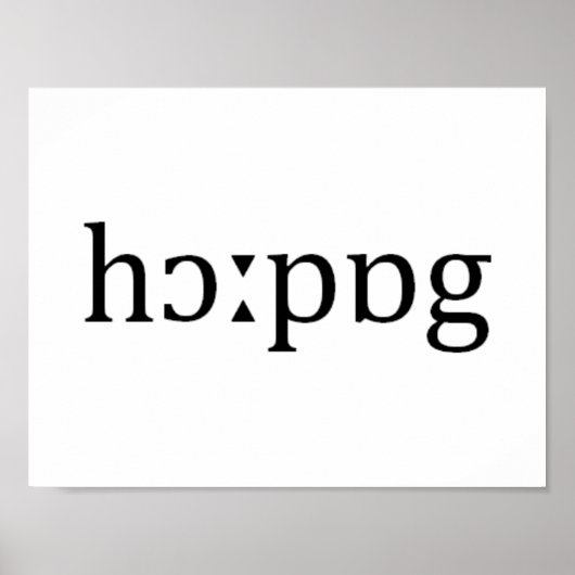 Hauppauge Long Island Phonetic Spelling Poster (Voorkant)