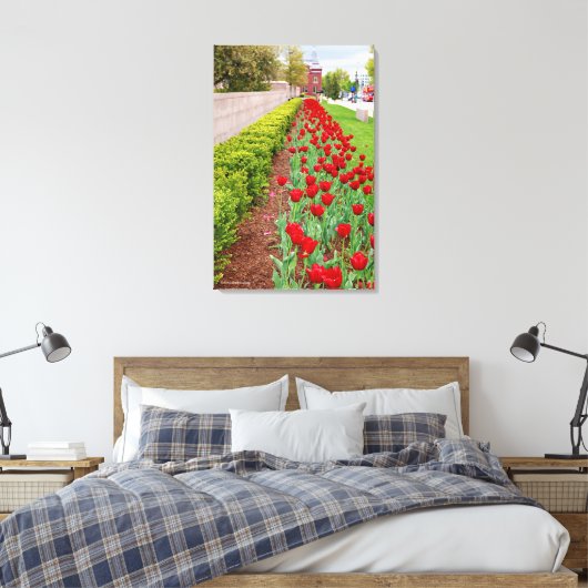 Haupt Bulbs Canvas Afdruk (Insitu (Slaapkamer))