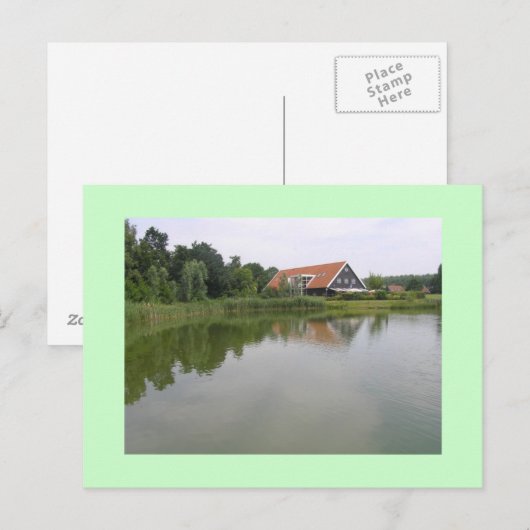 Haus am See Briefkaart (Voorkant / Achterkant)