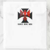 Haus Nürnberg Gott mit uns Sticker (Tas)