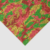 Haus van Camo Gold Xmas patroon Tissuepapier (Detail)