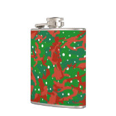 Haus van Camo Xmas Camouflage Heupfles (Links)