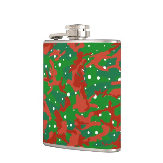 Haus van Camo Xmas Camouflage Heupfles (Links)