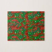 Haus van Camo Xmas Camouflage Legpuzzel (Horizontaal)