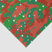 Haus van Camo Xmas Camouflage Tissuepapier (Detail)