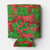 Haus van Camo Xmas Glitter Camouflage Blikjeskoeler (Achterkant)