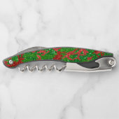 Haus van Camo Xmas Glitter Camouflage Kurkentrekker (Achterkant)