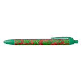 Haus van Camo Xmas Glitter Camouflage Zwarte Inkt Pen (Bovenkant)