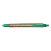 Haus van Camo Xmas Glitter Camouflage Zwarte Inkt Pen (Achterkant)