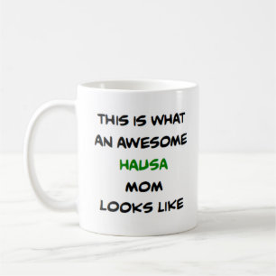 Hausa-moeder, geweldig koffiemok