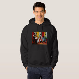 Hausa Musicians met tekst Hoodie