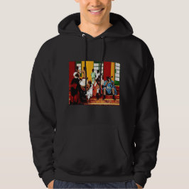 Hausa Musicians met tekst Hoodie