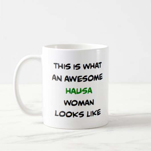 hausa woman, awesome koffiemok (Links)