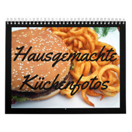 Hausgemachte Küchenfotos Kalender
