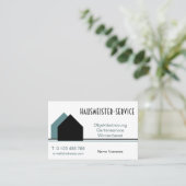 Hausmeisterservice Visitekaartje (Staand voorkant)