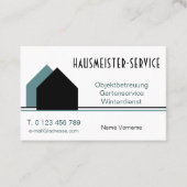Hausmeisterservice Visitekaartje (Voorkant)