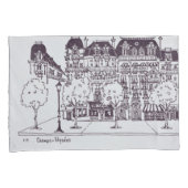 Haussmann-architectuur | Champs Elysees Kussensloop (Voorkant-Rechts)